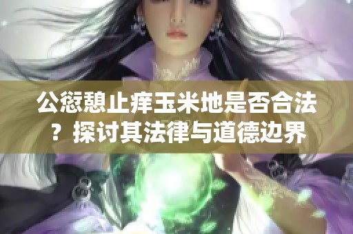 公愆憩止痒玉米地是否合法？探讨其法律与道德边界