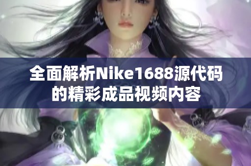 全面解析Nike1688源代码的精彩成品视频内容