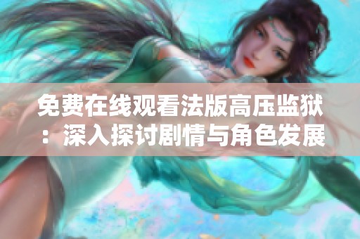 免费在线观看法版高压监狱：深入探讨剧情与角色发展