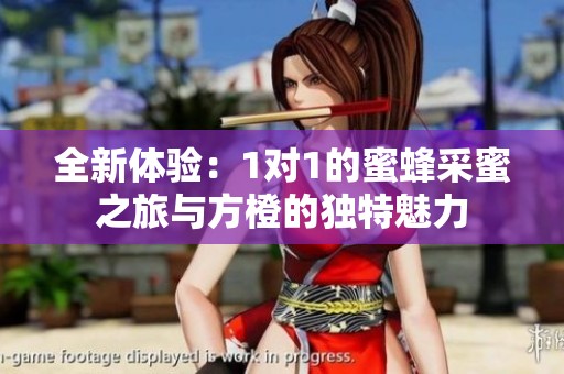 全新体验：1对1的蜜蜂采蜜之旅与方橙的独特魅力