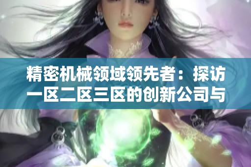 精密机械领域领先者：探访一区二区三区的创新公司与成就