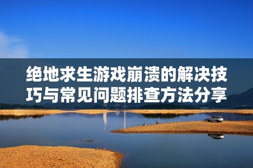 绝地求生游戏崩溃的解决技巧与常见问题排查方法分享