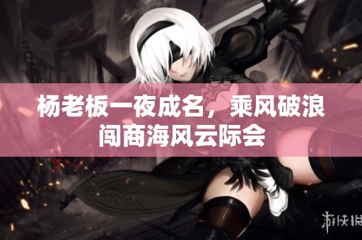 杨老板一夜成名，乘风破浪闯商海风云际会
