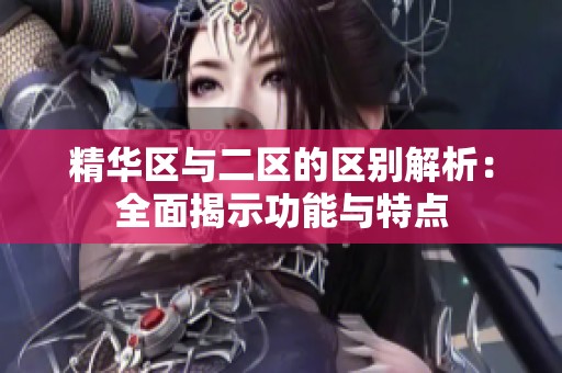 精华区与二区的区别解析：全面揭示功能与特点