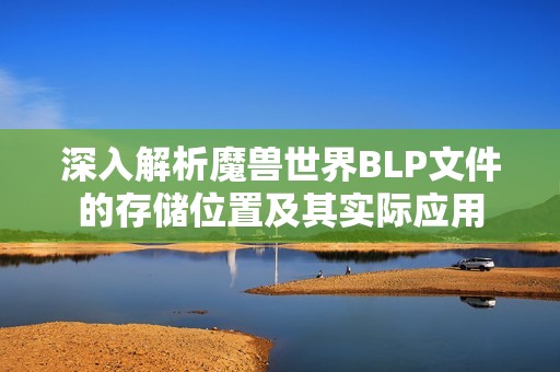 深入解析魔兽世界BLP文件的存储位置及其实际应用