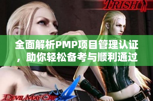 全面解析PMP项目管理认证，助你轻松备考与顺利通过