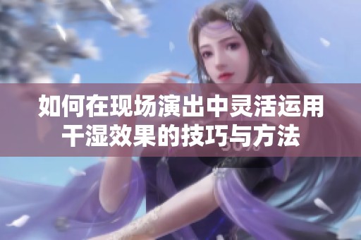 如何在现场演出中灵活运用干湿效果的技巧与方法