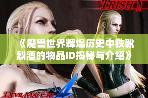 《魔兽世界辉煌历史中铁靴烈酒的物品ID揭秘与介绍》