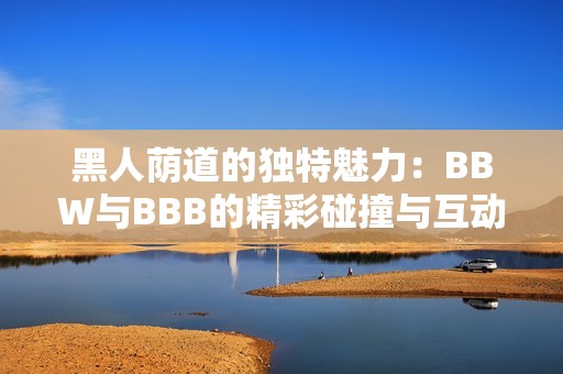 黑人荫道的独特魅力：BBW与BBB的精彩碰撞与互动