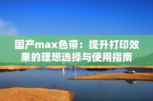 国产max色带：提升打印效果的理想选择与使用指南