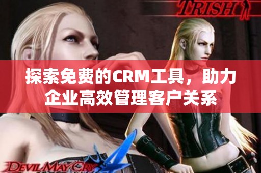 探索免费的CRM工具，助力企业高效管理客户关系