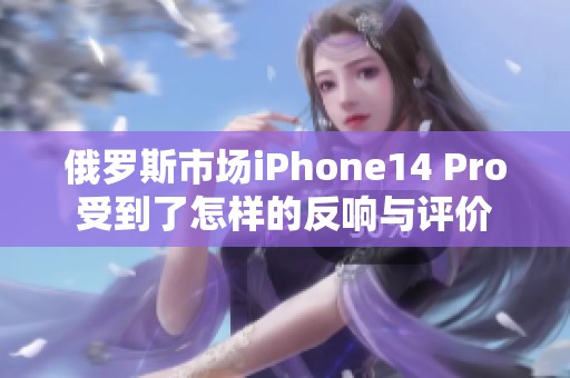 俄罗斯市场iPhone14 Pro受到了怎样的反响与评价