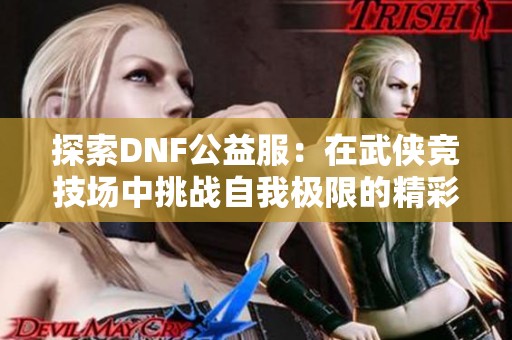 探索DNF公益服：在武侠竞技场中挑战自我极限的精彩之旅