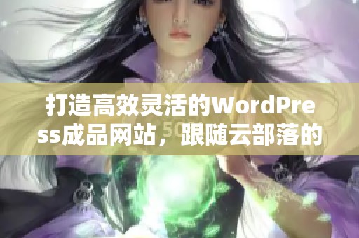 打造高效灵活的WordPress成品网站，跟随云部落的成功之路