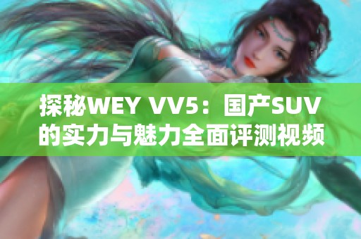 探秘WEY VV5：国产SUV的实力与魅力全面评测视频