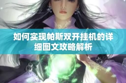 如何实现帕斯双开挂机的详细图文攻略解析