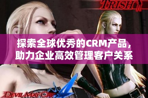 探索全球优秀的CRM产品，助力企业高效管理客户关系