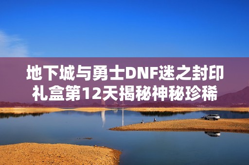 地下城与勇士DNF迷之封印礼盒第12天揭秘神秘珍稀道具全解析