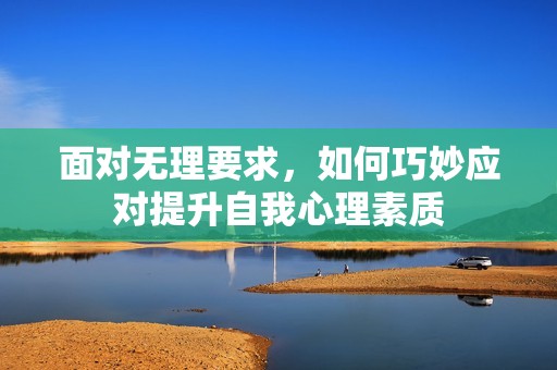 面对无理要求，如何巧妙应对提升自我心理素质