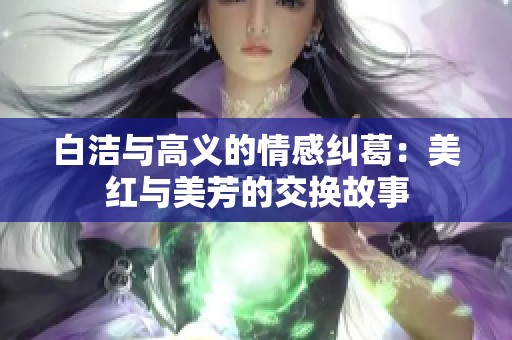 白洁与高义的情感纠葛：美红与美芳的交换故事