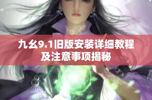 九幺9.1旧版安装详细教程及注意事项揭秘