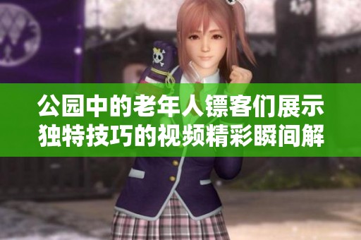公园中的老年人镖客们展示独特技巧的视频精彩瞬间解析