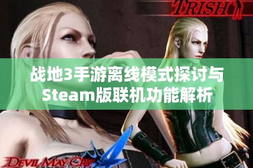 战地3手游离线模式探讨与Steam版联机功能解析