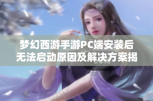 梦幻西游手游PC端安装后无法启动原因及解决方案揭秘